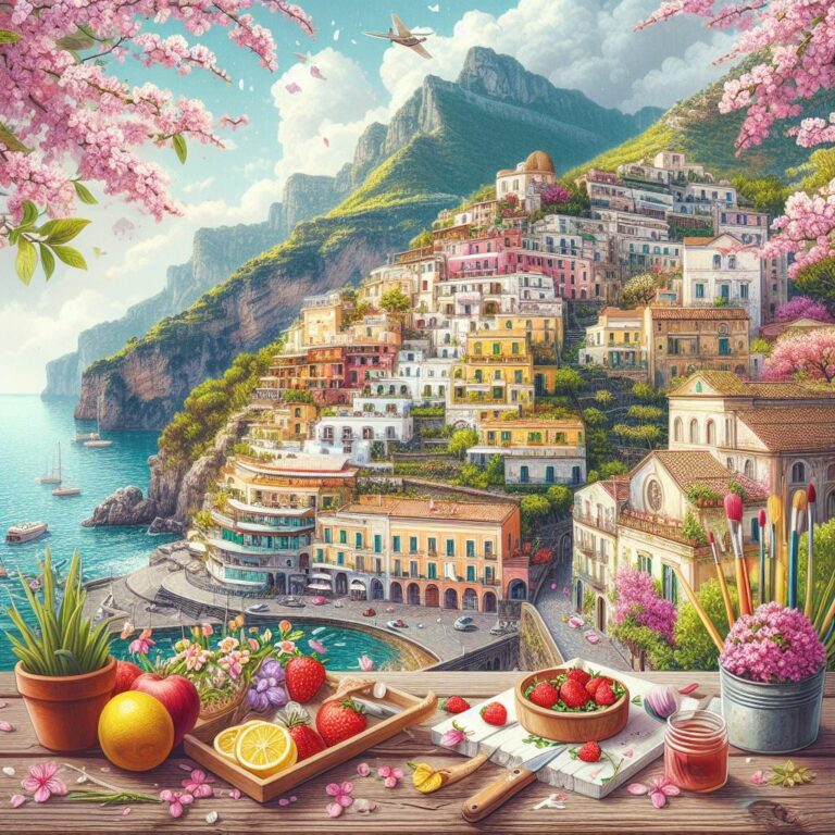 Spring blooms on the Amalfi Coast it's time for cooking classes! - Valentino Cooking Class Amalfi Coast